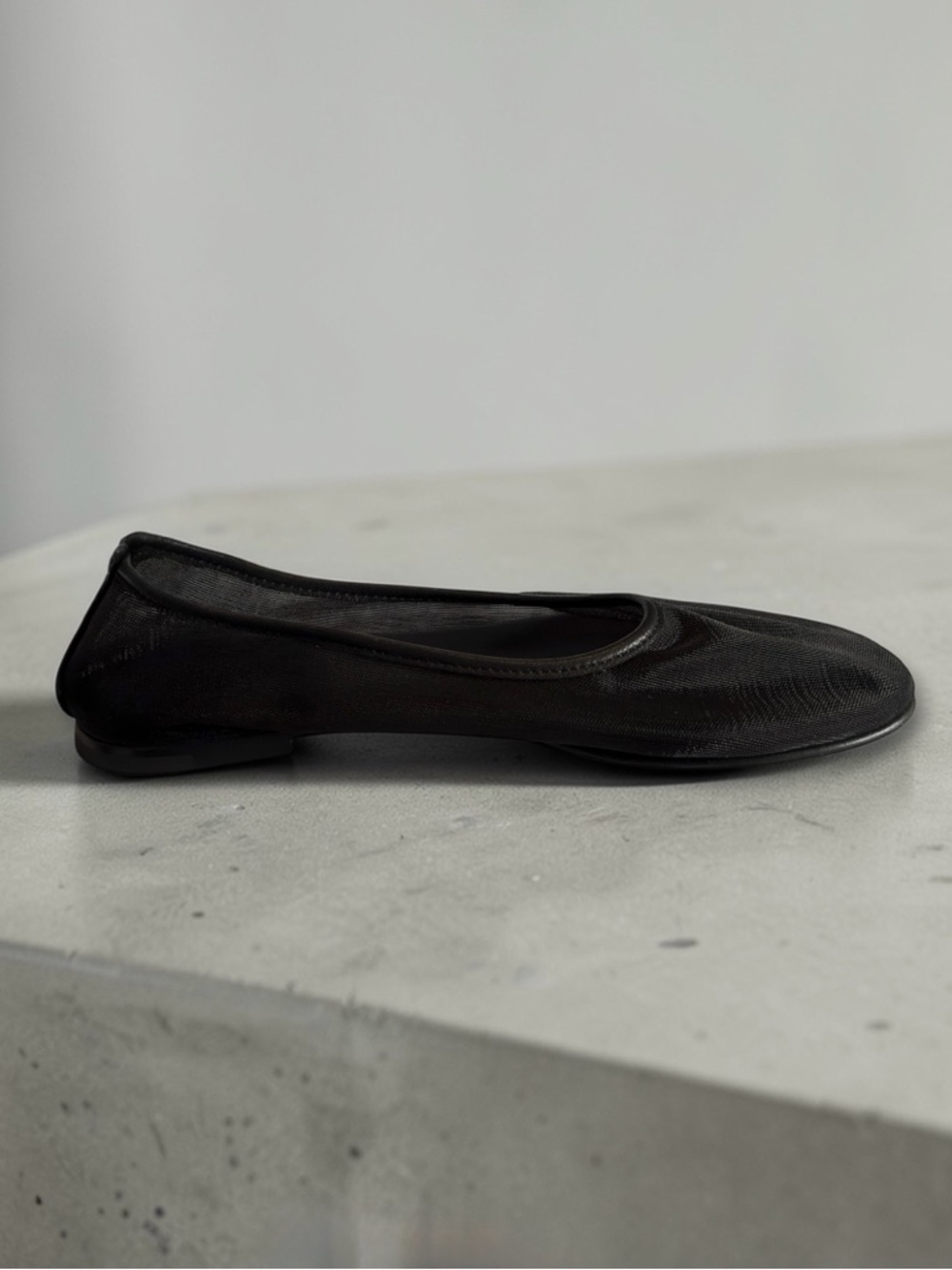 🌟SALE Dear Frances Balla Mesh Slip On Ballet Flats Black